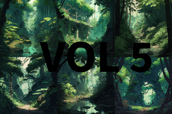 Anime Amazon Rainforest Vol 5: A Guide to High-Quality Digital Backgrounds