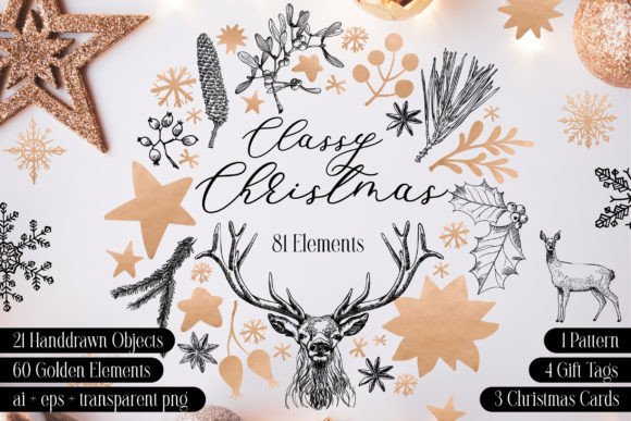Black White Gold Christmas: Elevating Holiday Design with Timeless Elegance