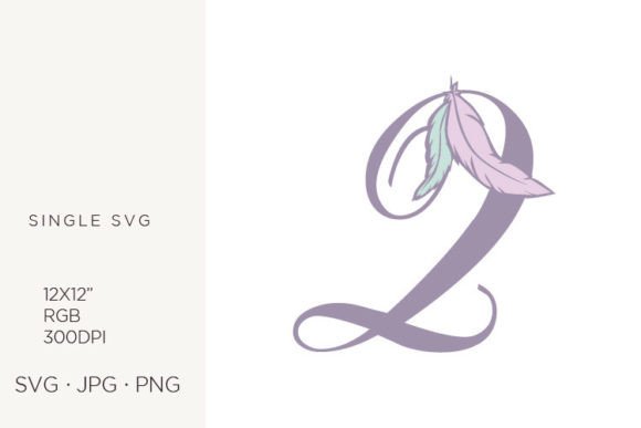 Elevate Your Creative Projects with Bohemian Feather and Boho Letter Q Vector Artwork