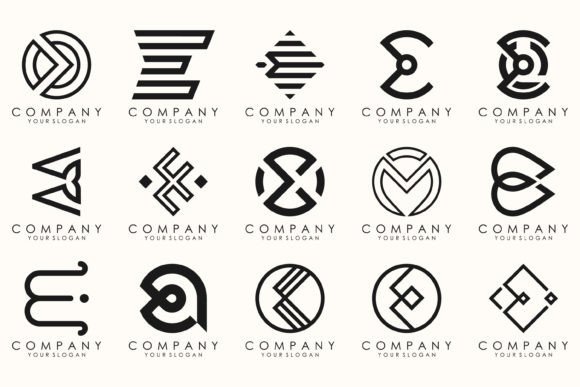 Letter E Logo Design: Evaluating Abstract and Geometrical Options for Brand Identity
