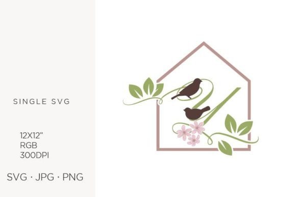 Strategic Branding with Birds Floral House, Letter Y: A Design Asset for Intentional Growth