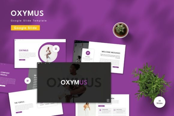 Streamlining Visual Communication with the Oxymus Google Slide Template