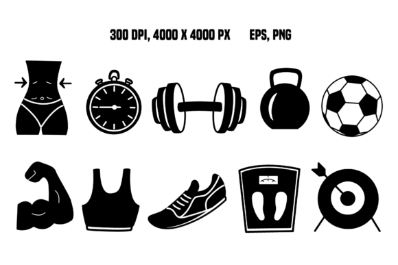 Why the Sports Black Icons Set Is a Practical Asset for Modern Digital Design